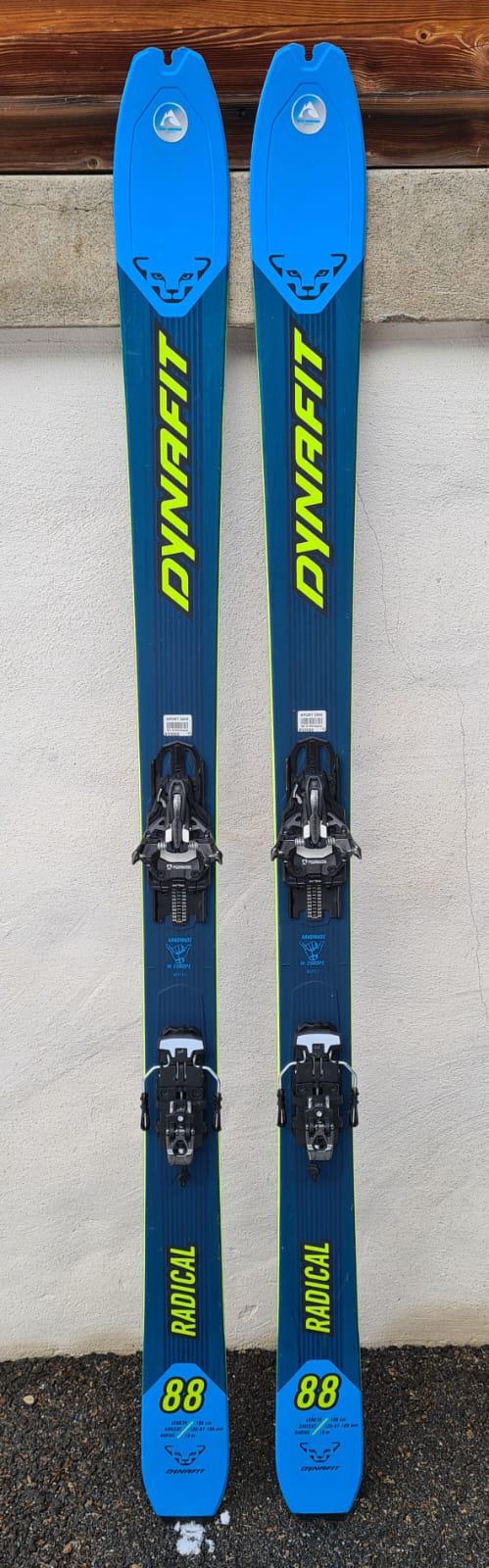 Ski Dynafit Radical 88 + Marker Alpinist 10 + Vellen (TESTSKI)
