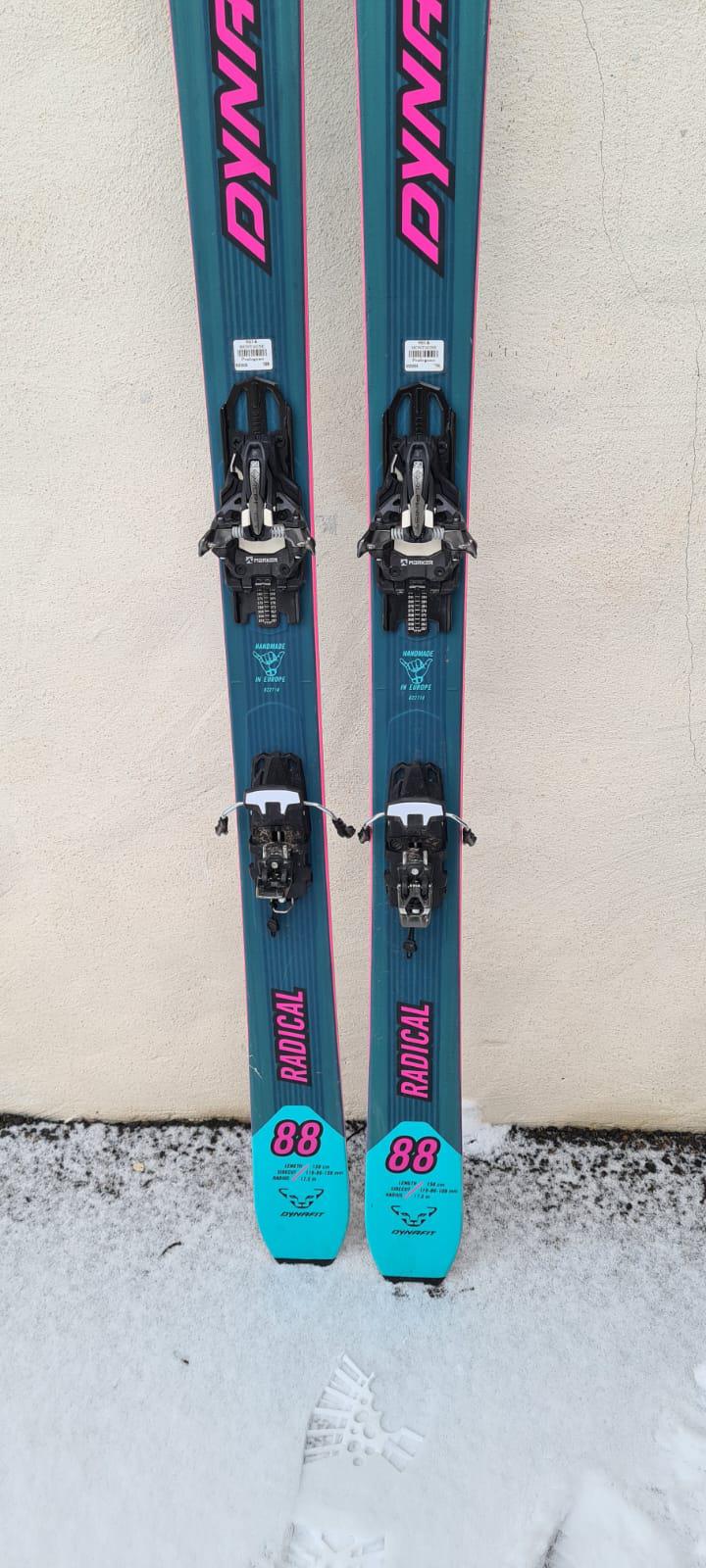 Ski Dynafit Radical 88 + Marker Alpinist 10 + Vellen (TESTSKI)
