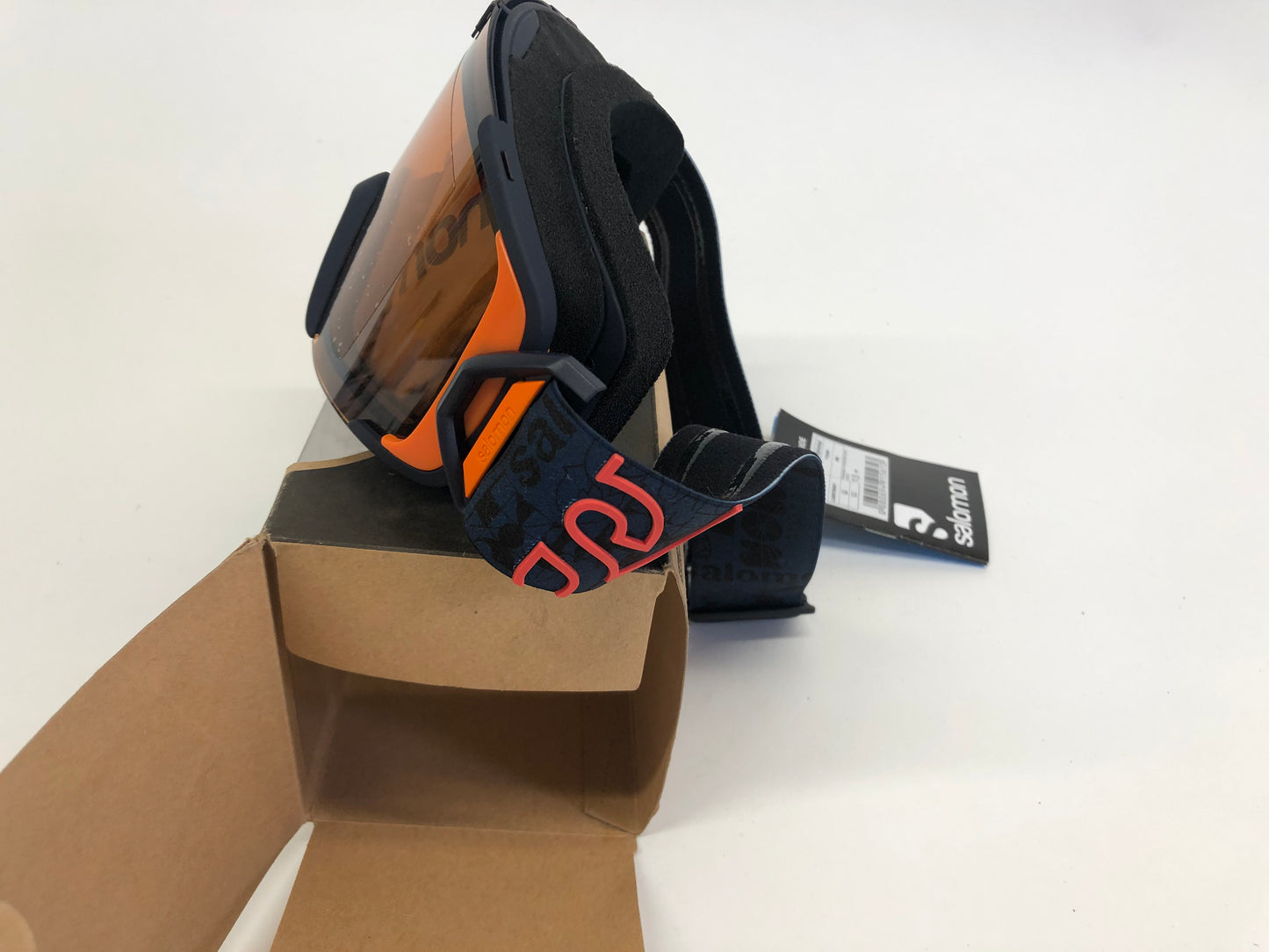 Skibril Salomon X-View Dark Blue / Universal