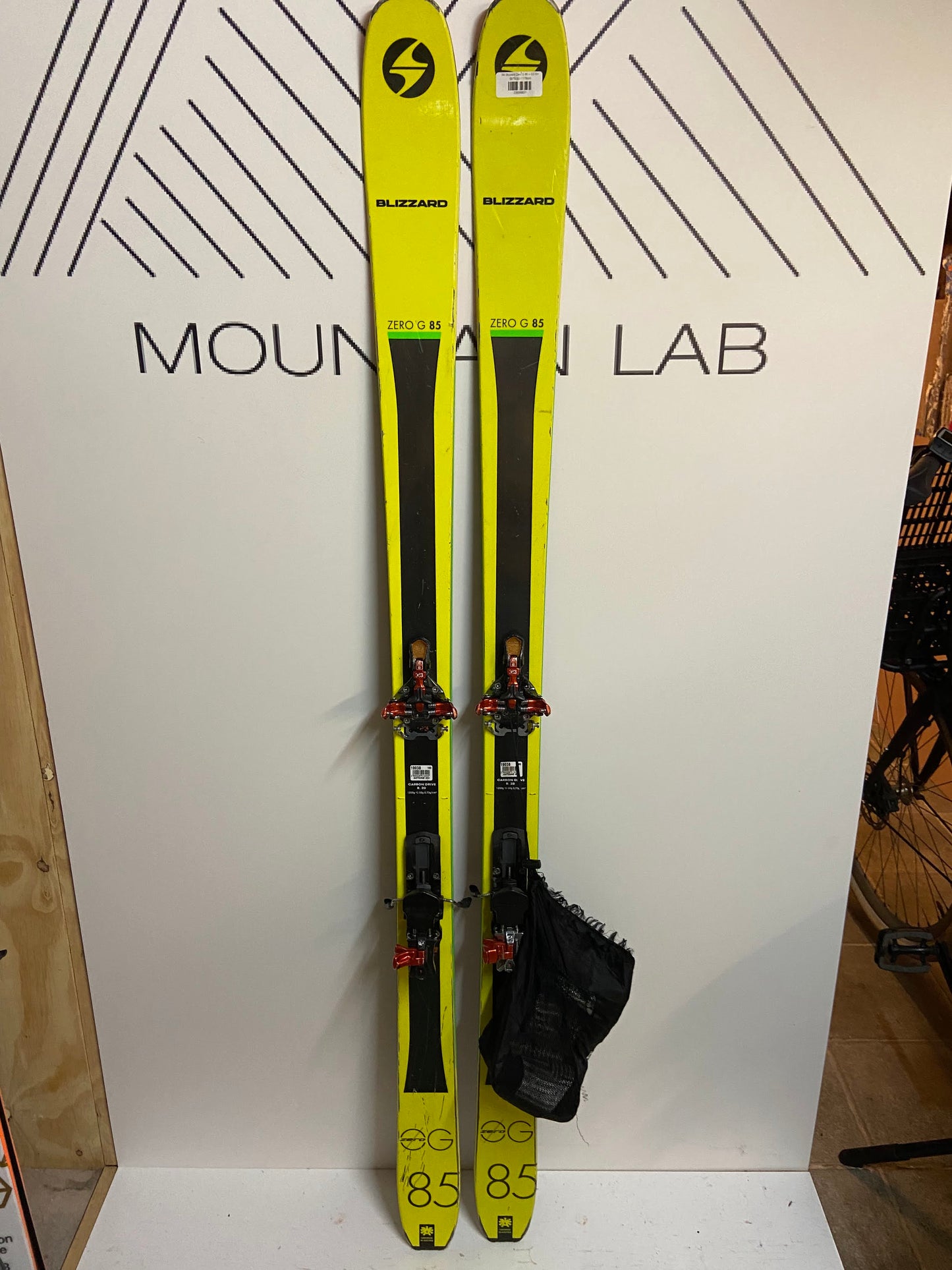 Ski Blizzard Zero G 85 + G3 Ion + vellen