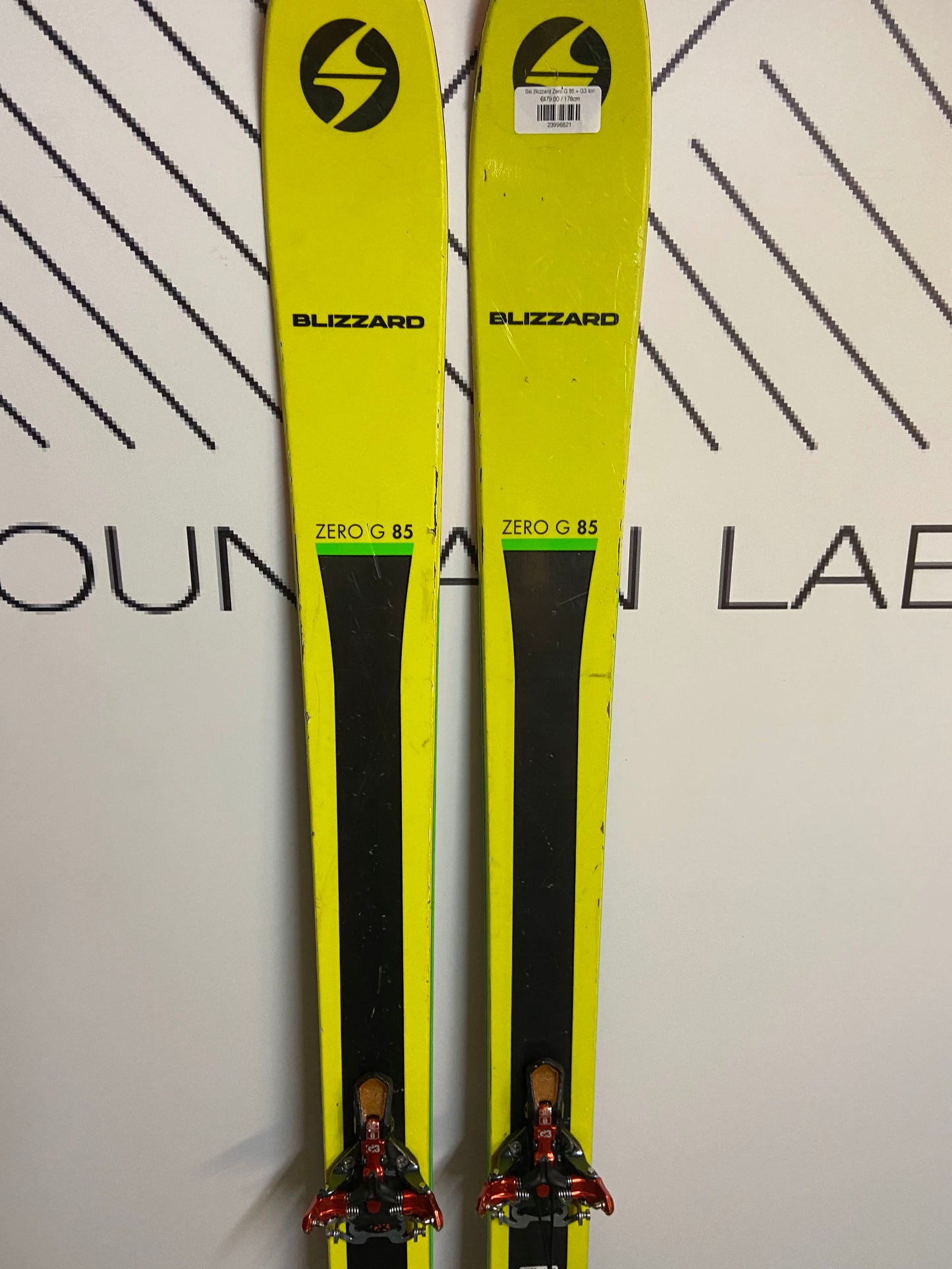Ski Blizzard Zero G 85 + G3 Ion + vellen