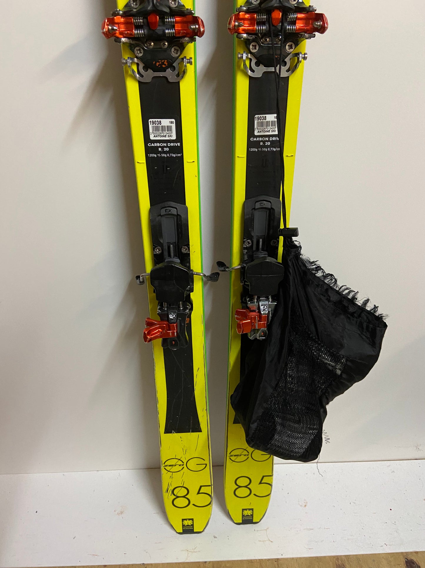Ski Blizzard Zero G 85 + G3 Ion + vellen