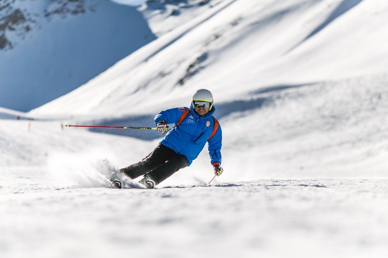 Piste ski's