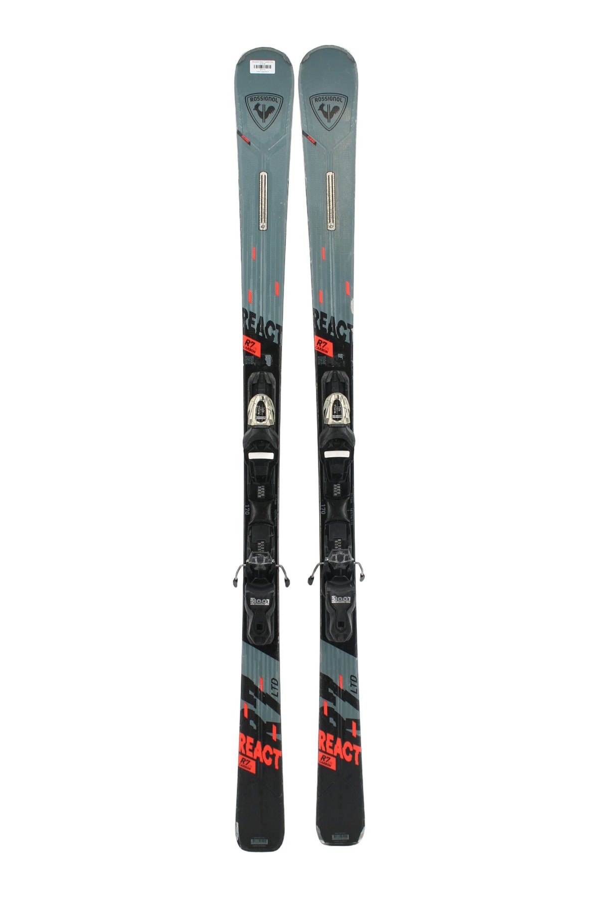 Rossignol React 7 carbon (hap staart) - 170