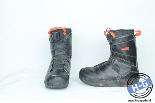Salomon Snelsluit black red - 26MP/40.5EU