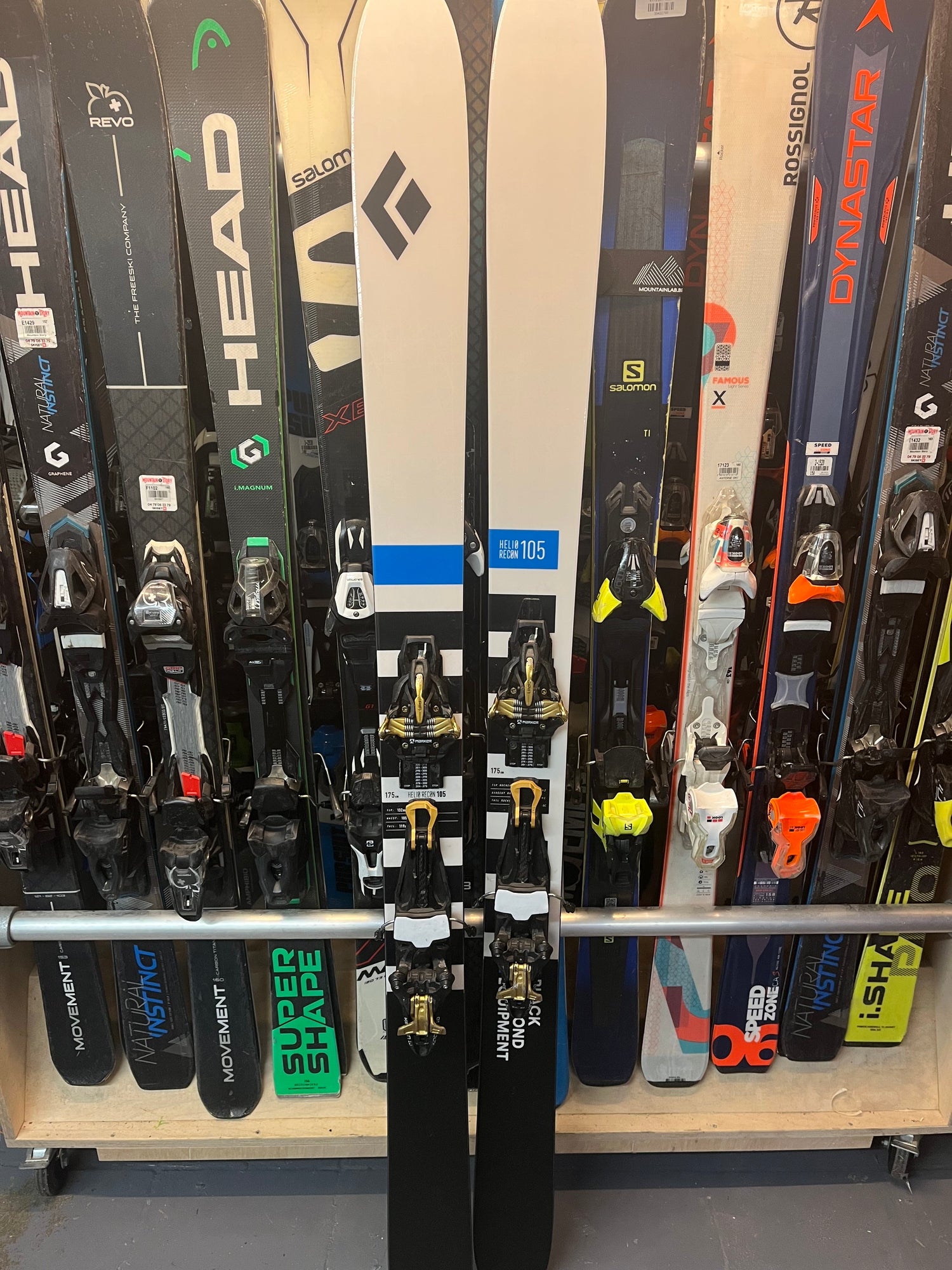 Ski Black Diamond Helio Recon 105 (NIEUW) + Marker Kingpin
