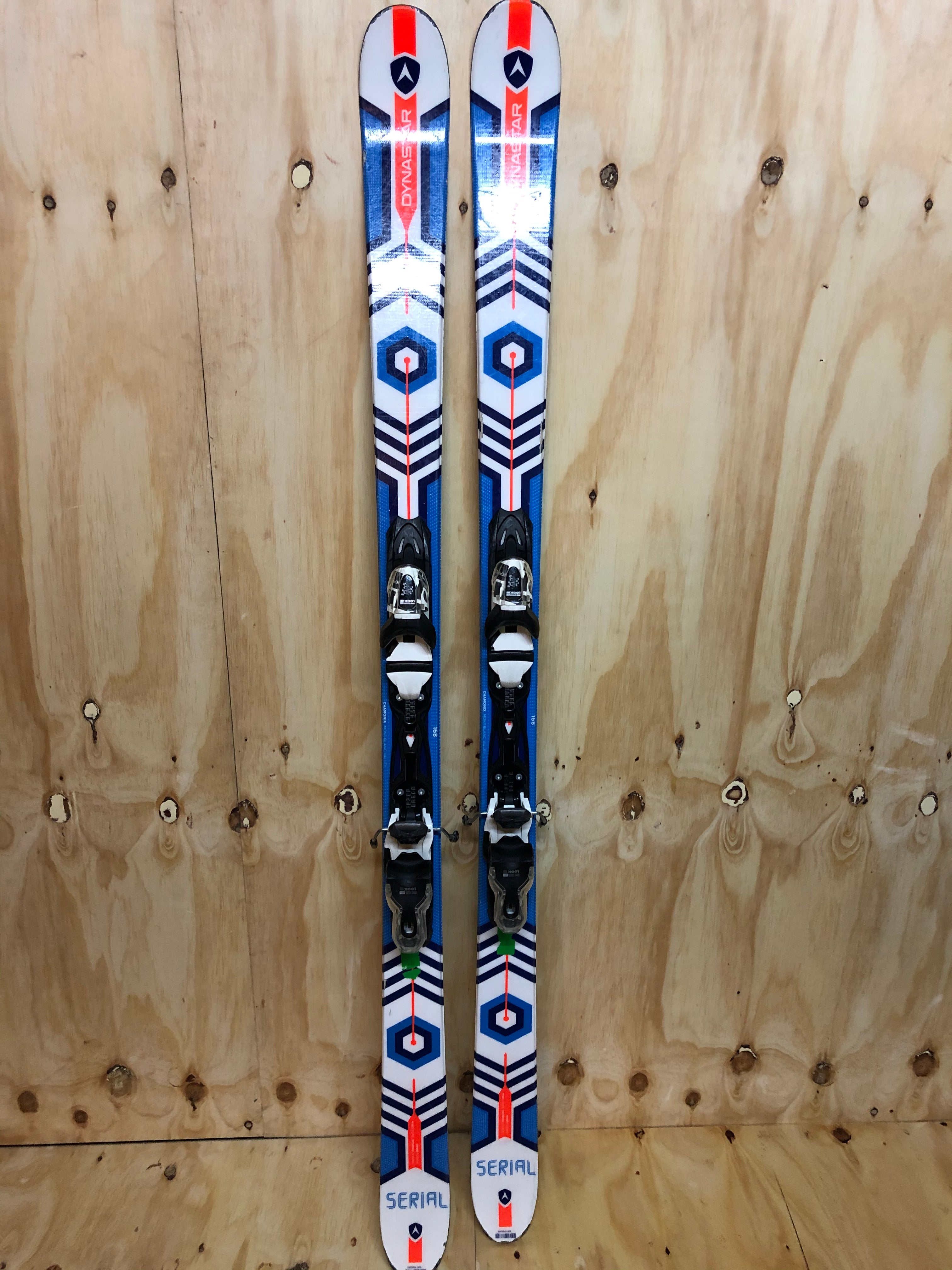 freestyle skis DYNASTAR SERIAL 80, TWINTIP, orange/white + Look Xpress 11