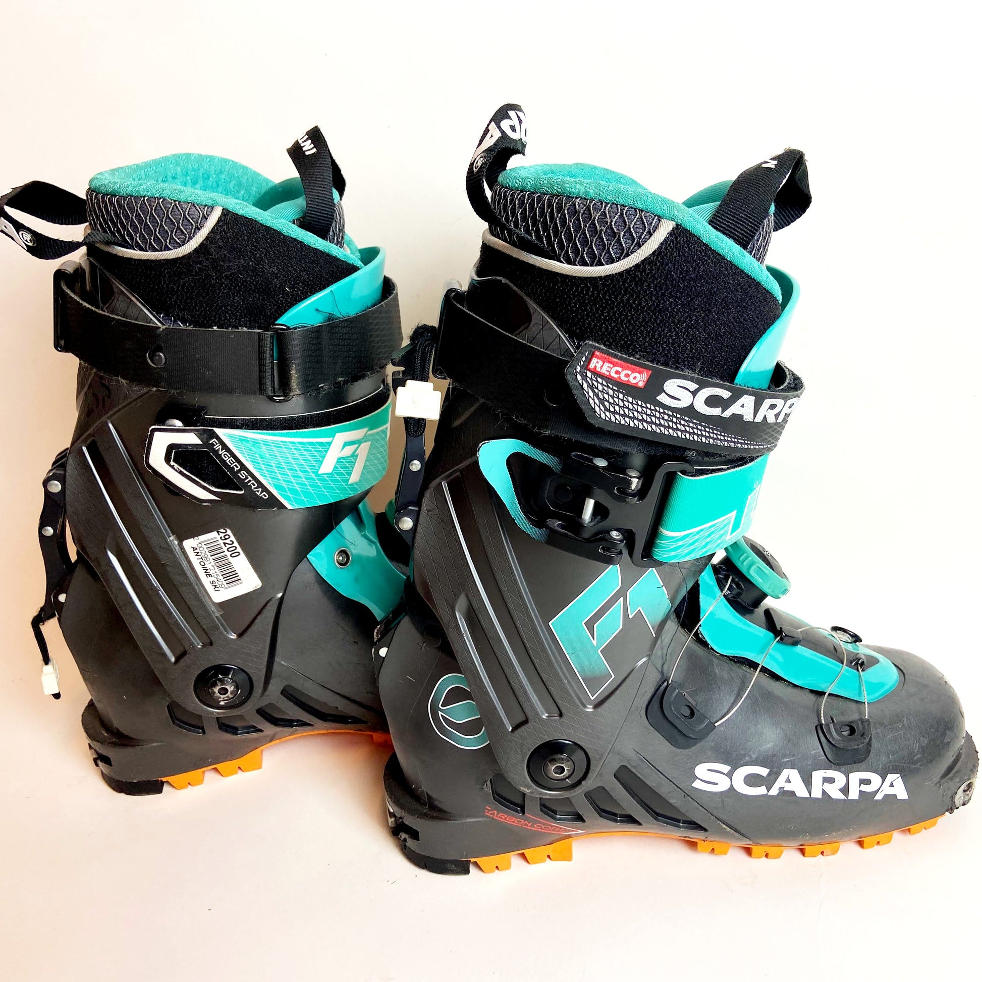 Skischoenen Scarpa F1 (groen)